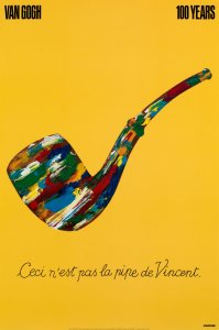 Van Gogh 100 Years, Milton Glaser, 1989